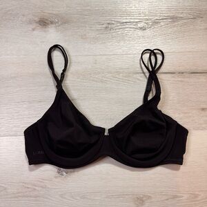 La Perla Up Date black underwire nylon bra size 34c